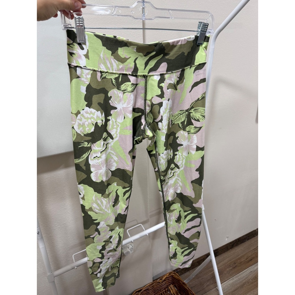 Calvin Klein Performance High Rise Floral Camo Funky Athleisure Size‎ Medium